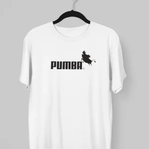 Remera Pumba Puma, parodia a la marca Puma