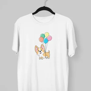 Remera de Corgi cumpleaños