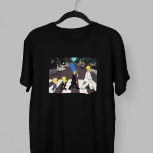 Remera de Los Simpson Beatles