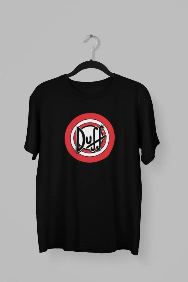 Remera con el Logo de Duff
