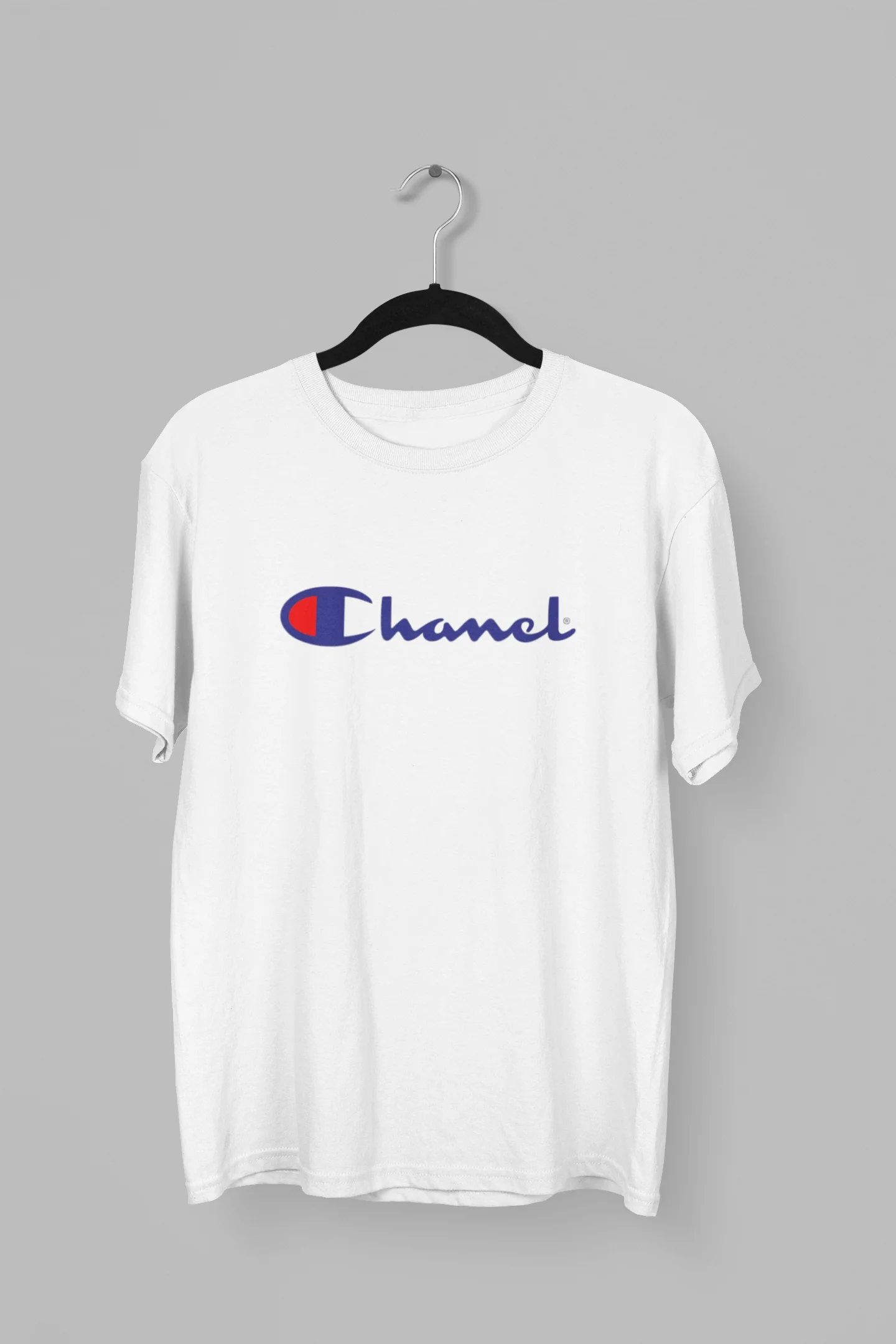 Remera de parodia a Champion