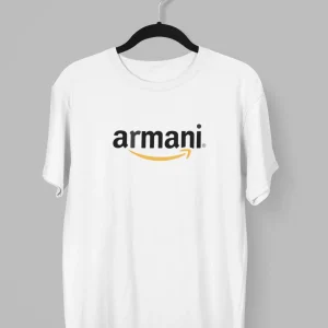 Remera de parodia a Amazon