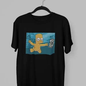 Remera de Bart Simpson Nirvana