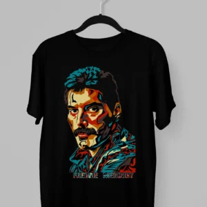 Remera con el Rostro de Freddie Mercury