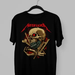 Remera de Metallica con granada