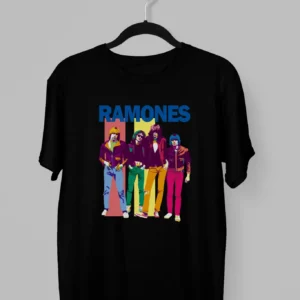 Remera de Ramones estilo pop art