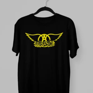 Remera con el logo de Aerosmith