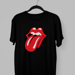 Remera con el logo de Rolling Stones