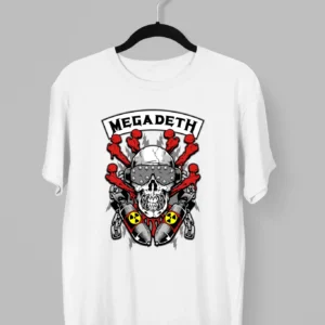 Remera de Megadeth Calavera