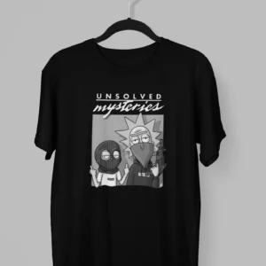 Remera de Rick y Morty - Misterios sin Resolver