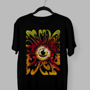 Remera de La Renga con un ojo gigante