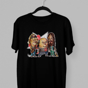 Remera de La Renga con los integrantes y logo de la banda