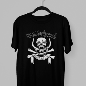 Remera de Motorhead con logo del abum March or Die