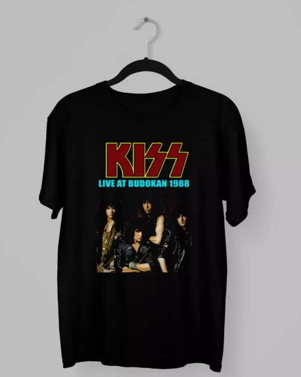 Remera de Kiss Live at Budokan 1988