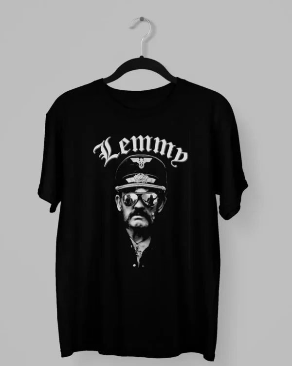 Remera con el rostro de Lemmy Kilmister