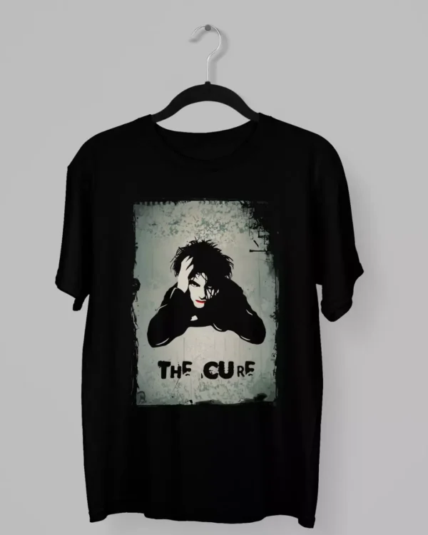 Remera de The Cure con el rostro de Gary X