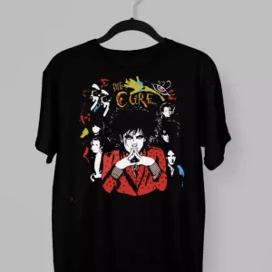 Remera de The Cure con los integrantes de la Banda